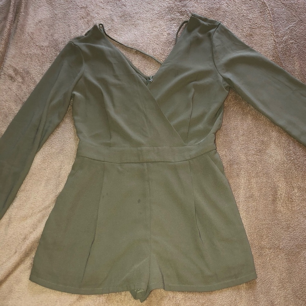 Green romper